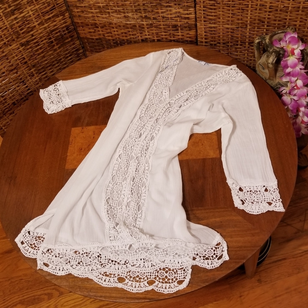 Blue Island Swim Cover Up